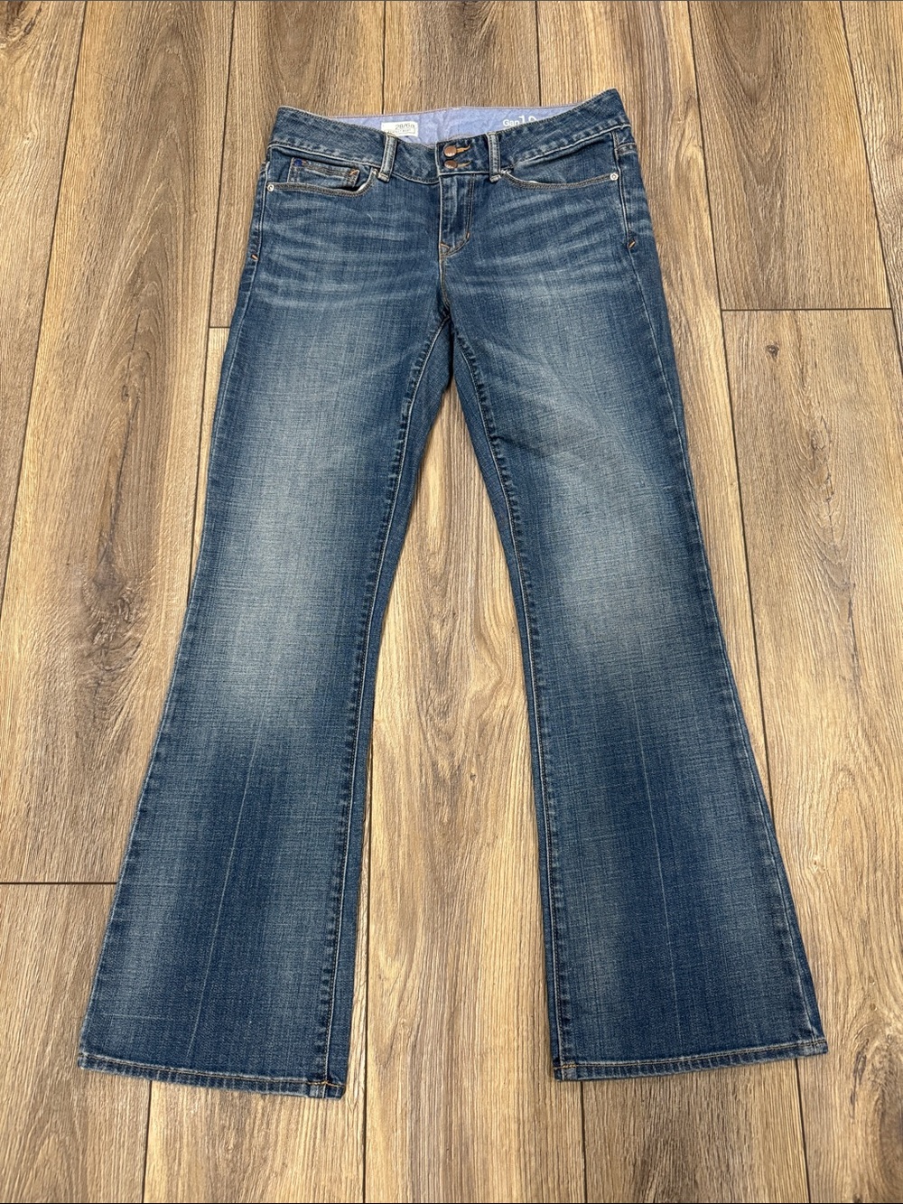 Jeans Medium Blue Bootcut Classic Denim